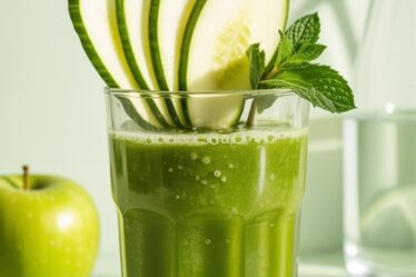 cucumber apple cleanse shake