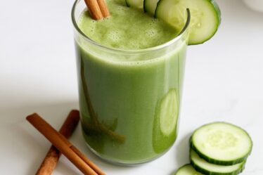 cucumber cinnamon belly shake