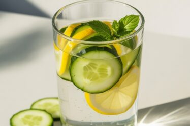 cucumber lemon belly detox