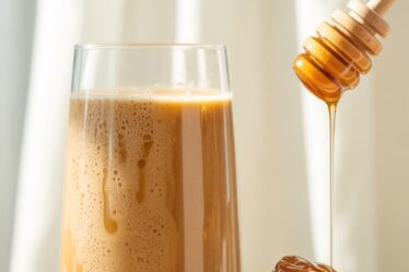 date and honey energy shake