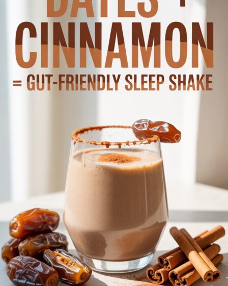 dates and cinnamon shake
