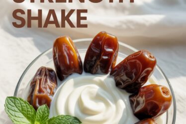dates and yogurt blend