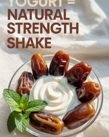dates and yogurt blend