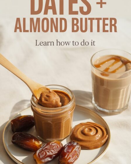 evening almond date shake