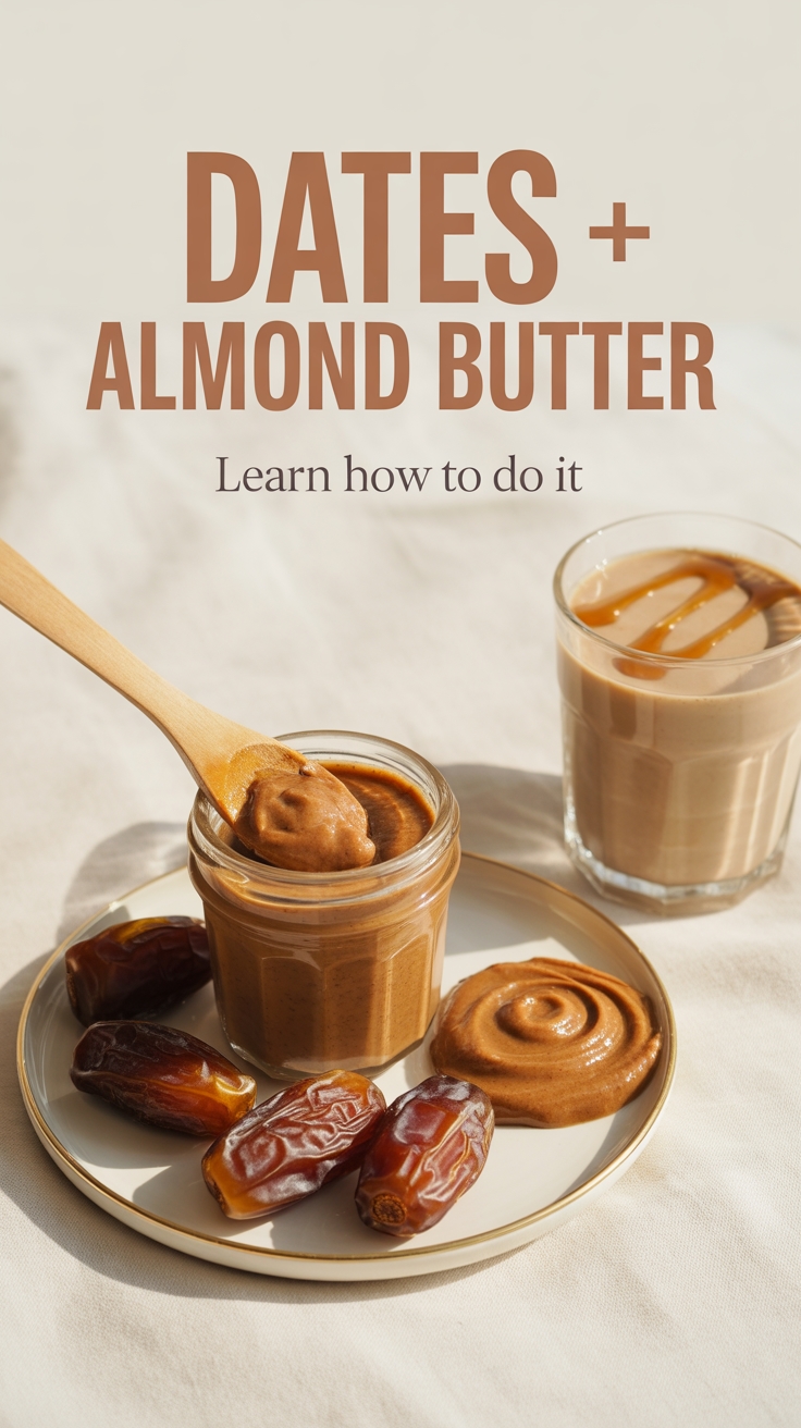 evening almond date shake