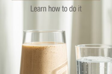 flaxseed coconut water shake