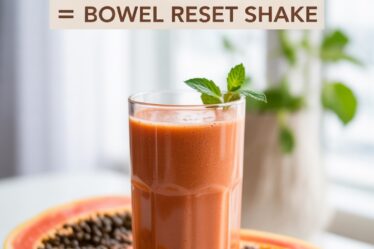 flaxseed papaya bowel shake