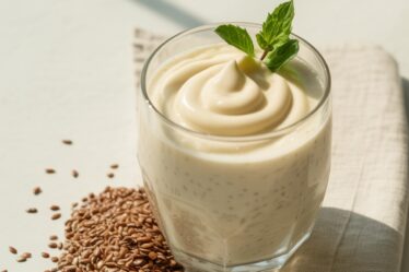 flaxseed yogurt calm shake