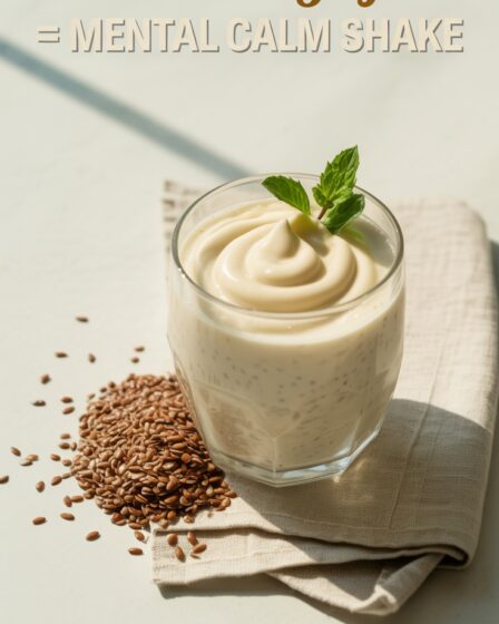flaxseed yogurt calm shake
