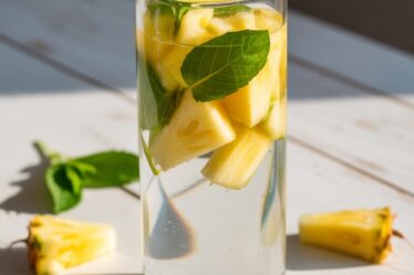 fresh pineapple mint inspiration