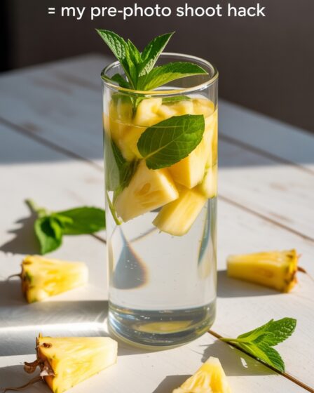 fresh pineapple mint inspiration