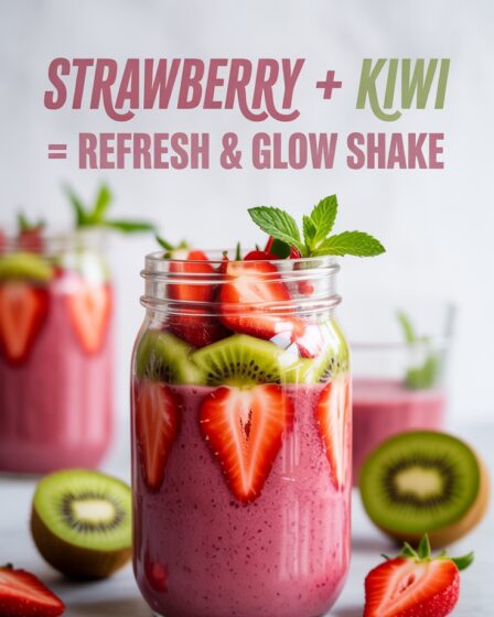 fruity refreshing glow shake