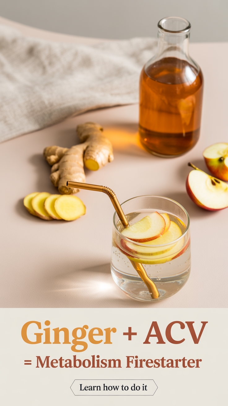 ginger and acv boost metabolism