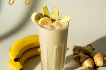 ginger banana winding shake