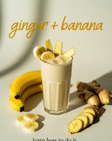 ginger banana winding shake