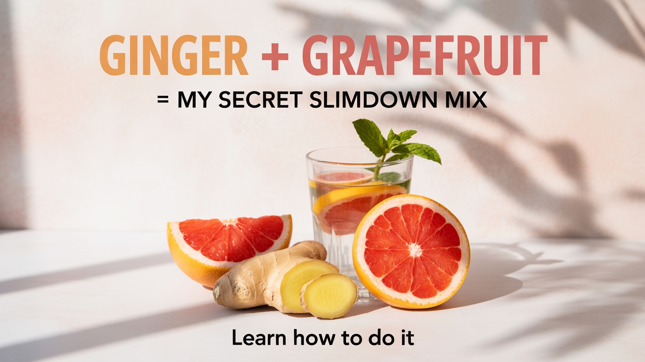 ginger grapefruit slimming drink