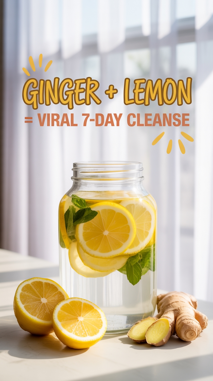 ginger lemon 7 day cleanse