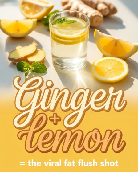 ginger lemon fat shot