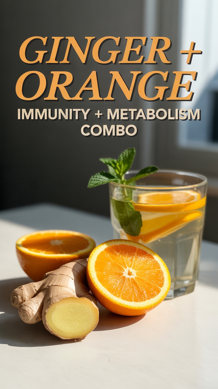 ginger orange boosts immunity