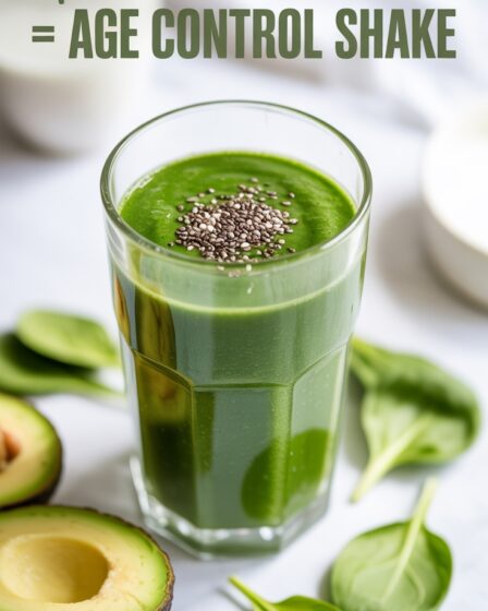 healthy aging green smoothie
