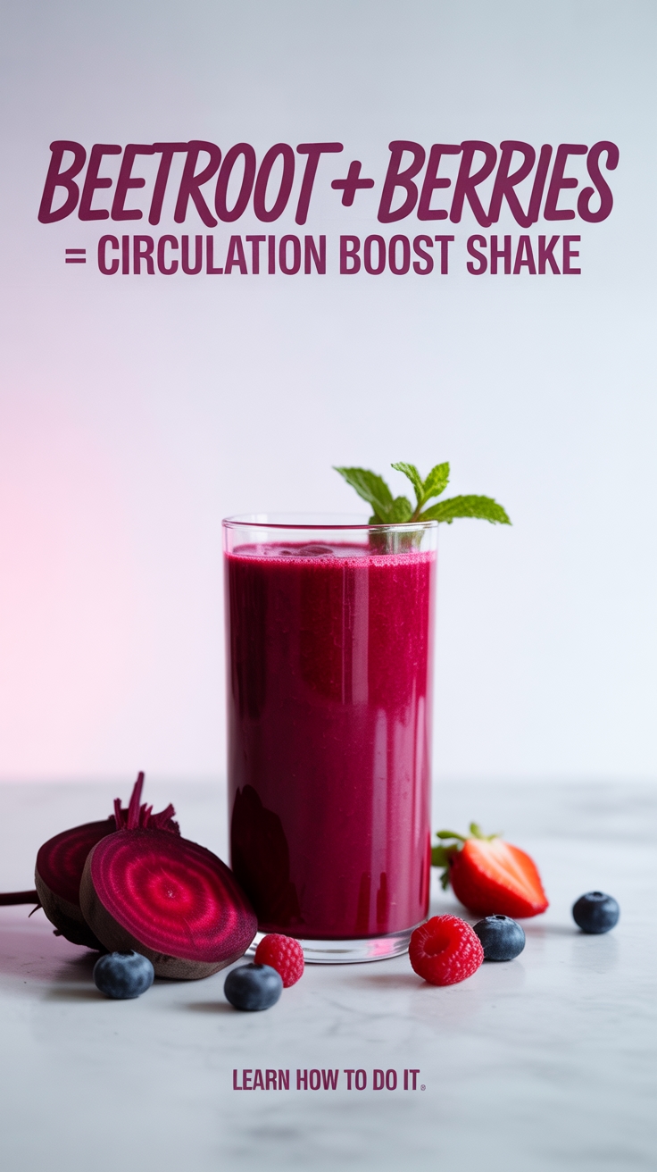 healthy circulation boosting shake