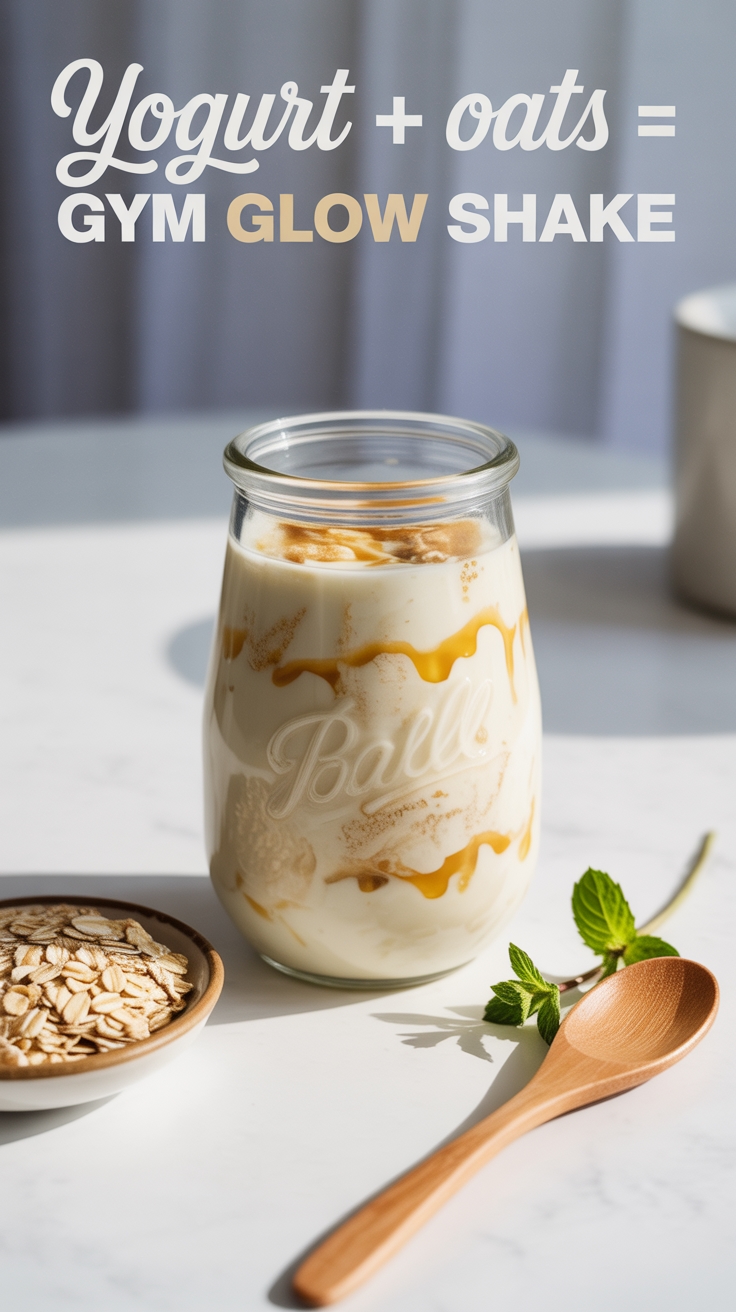 healthy morning fitness drink