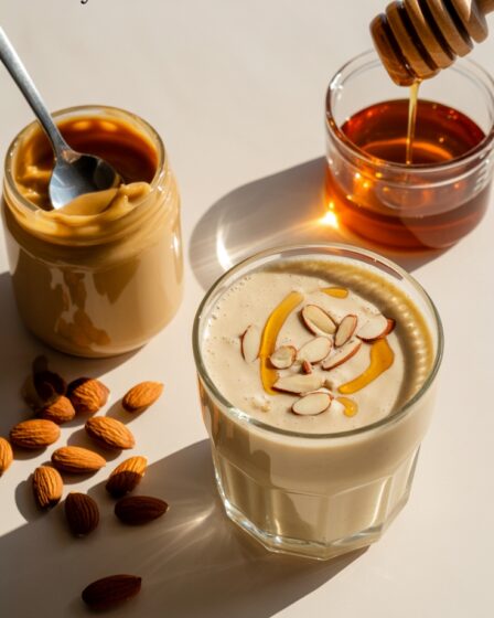 healthy nutty sweet shake