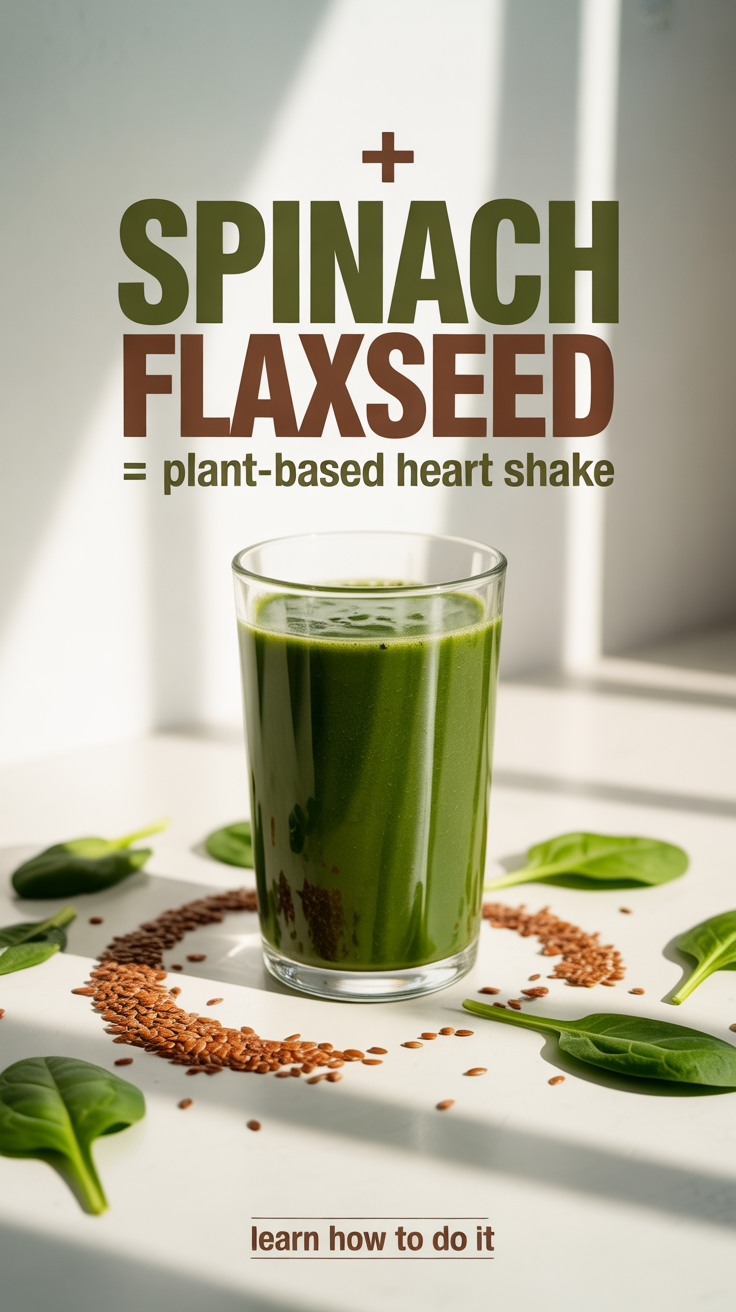 healthy plant based heart shake