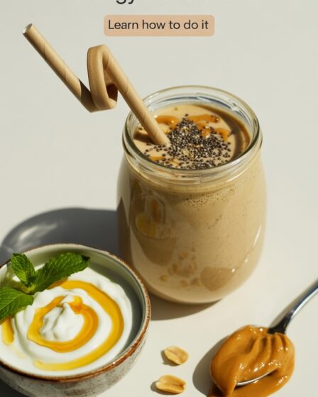 healthy protein energy shake