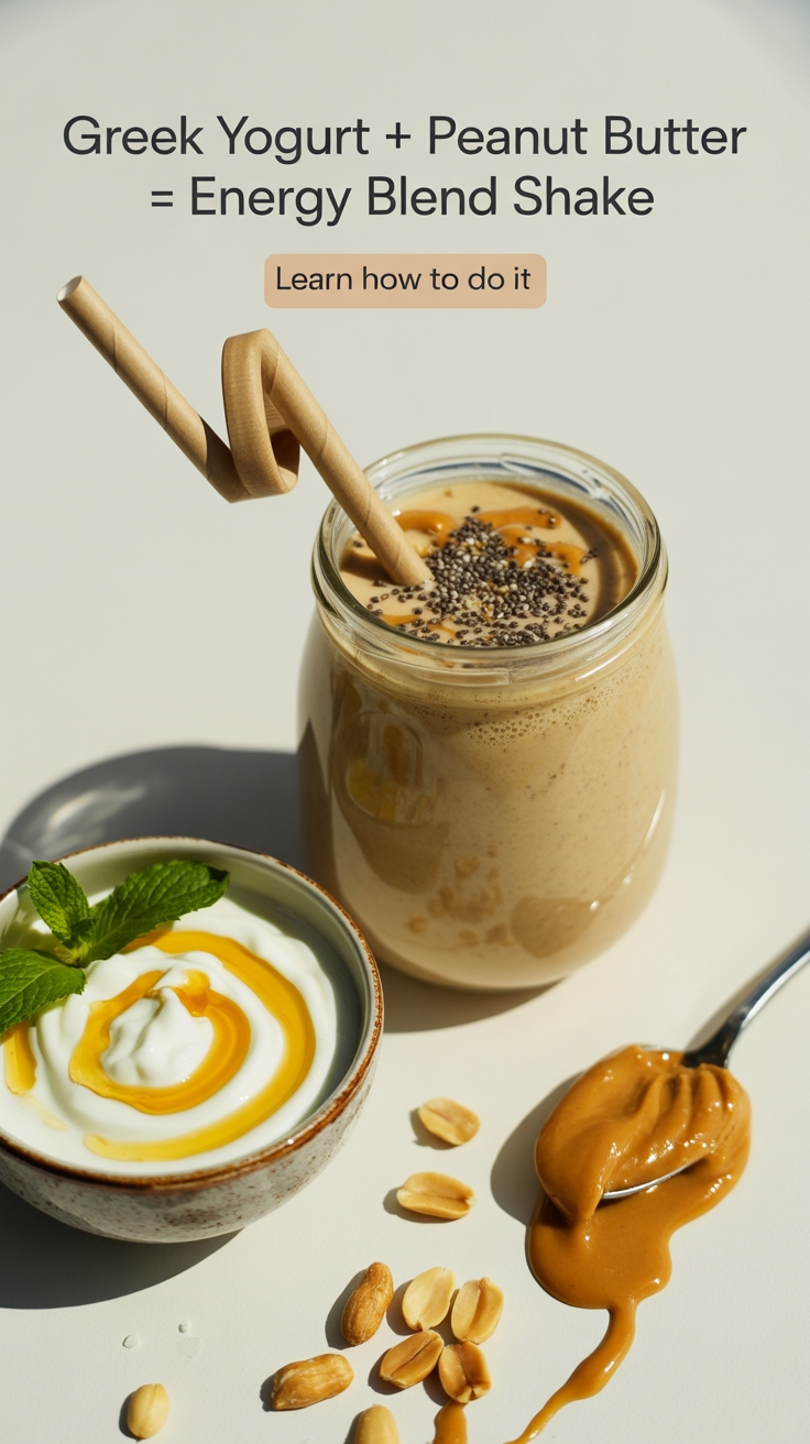 healthy protein energy shake