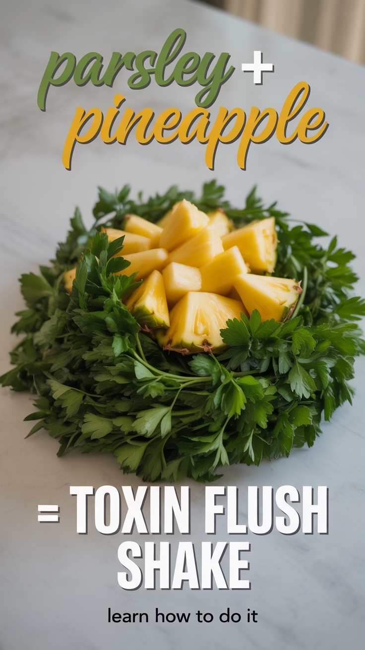 herbal fruit detox shake