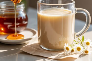 honey and milk soothe nightly