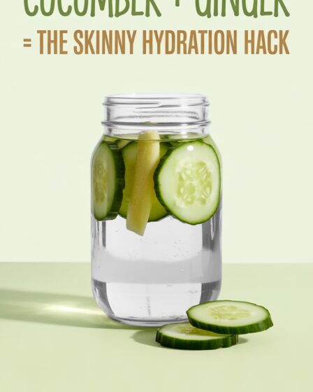 hydrating cucumber ginger mix