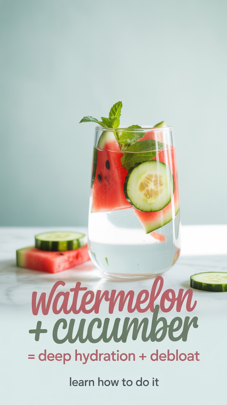 hydrating cucumber watermelon combo
