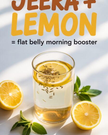 jeera lemon flat belly