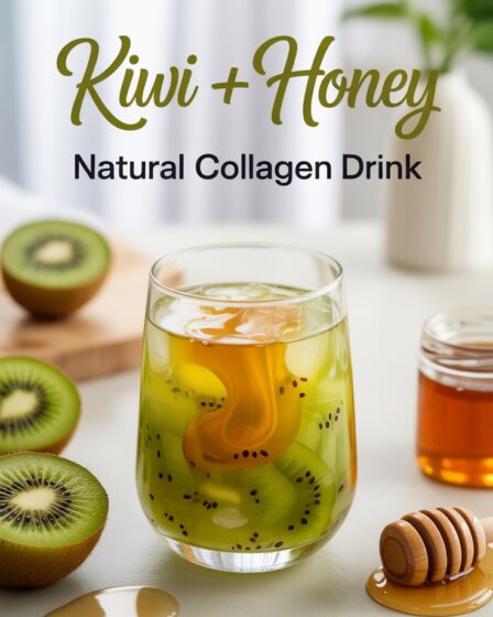 kiwi honey collagen drink