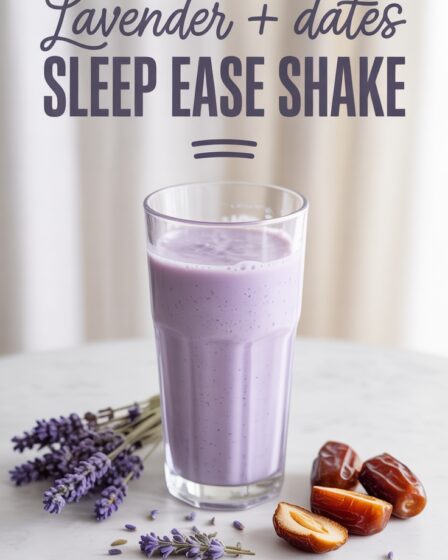 lavender and dates shake