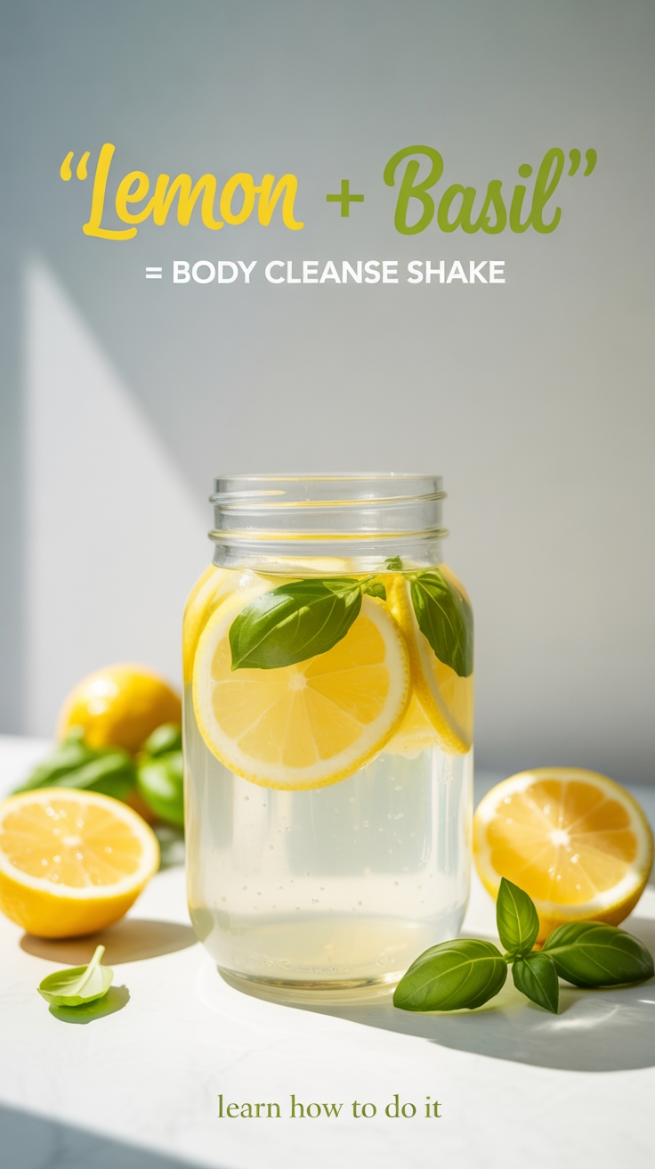 lemon basil shake recipe