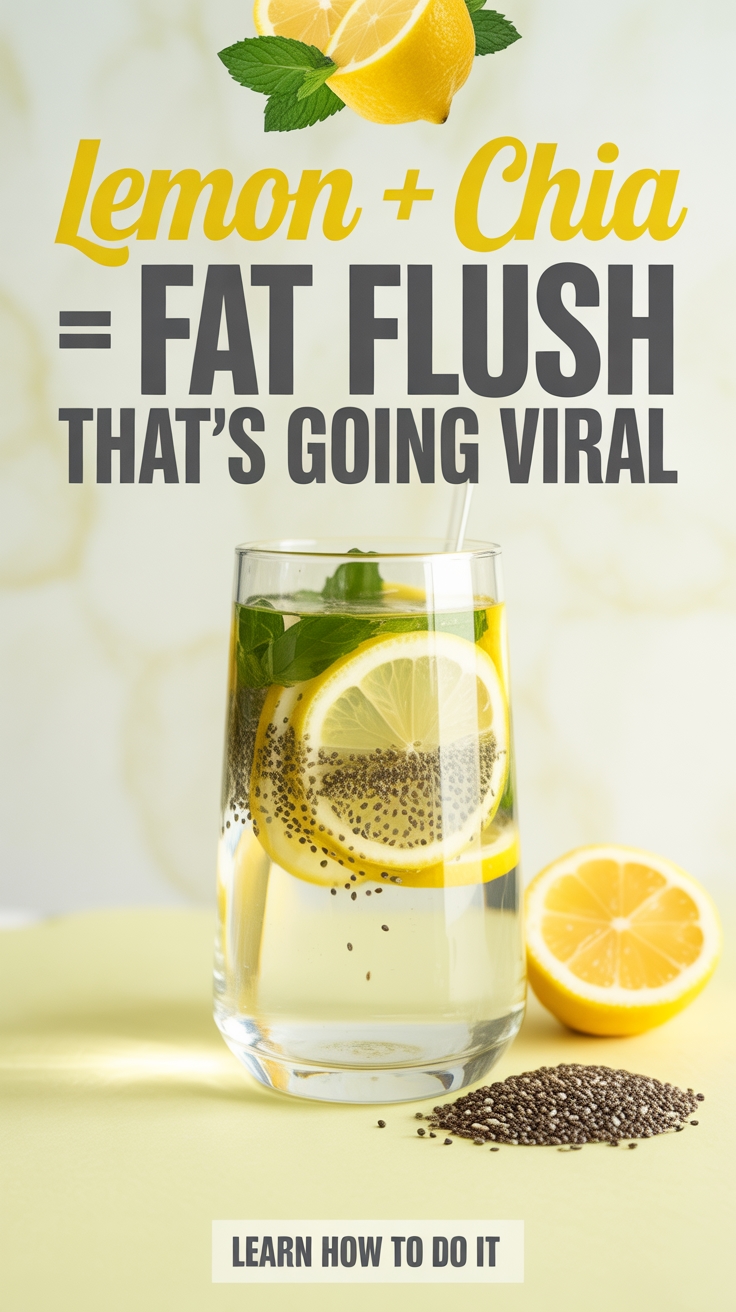 lemon chia fat flush