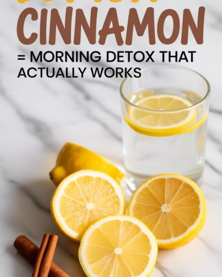 lemon cinnamon morning detox