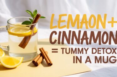 lemon cinnamon tummy detox