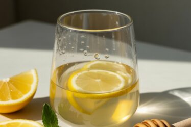 lemon honey morning shake