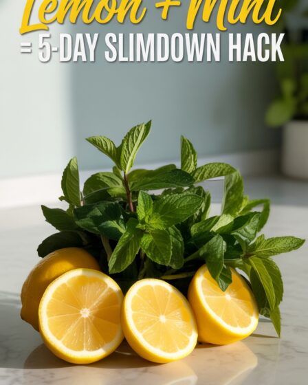 lemon mint slimming drink