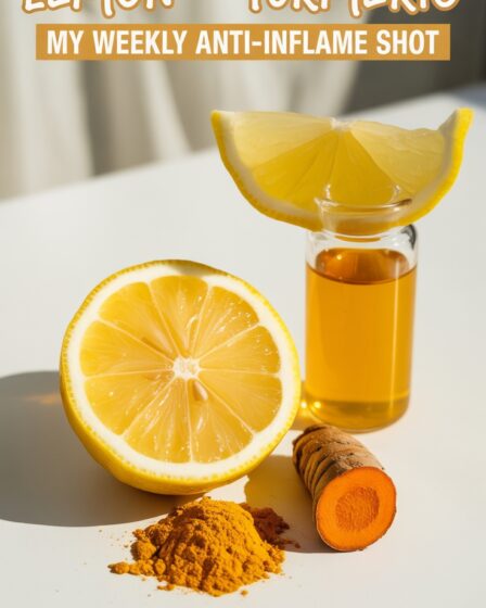 lemon turmeric weekly shot