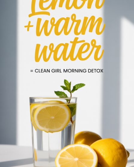 lemon warm water detox