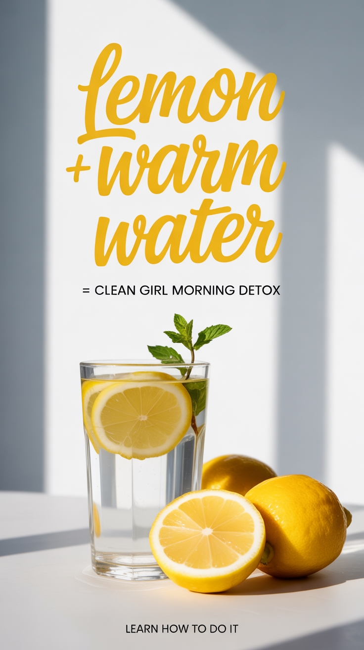 lemon warm water detox