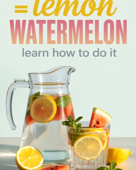 lemon watermelon tummy cooler