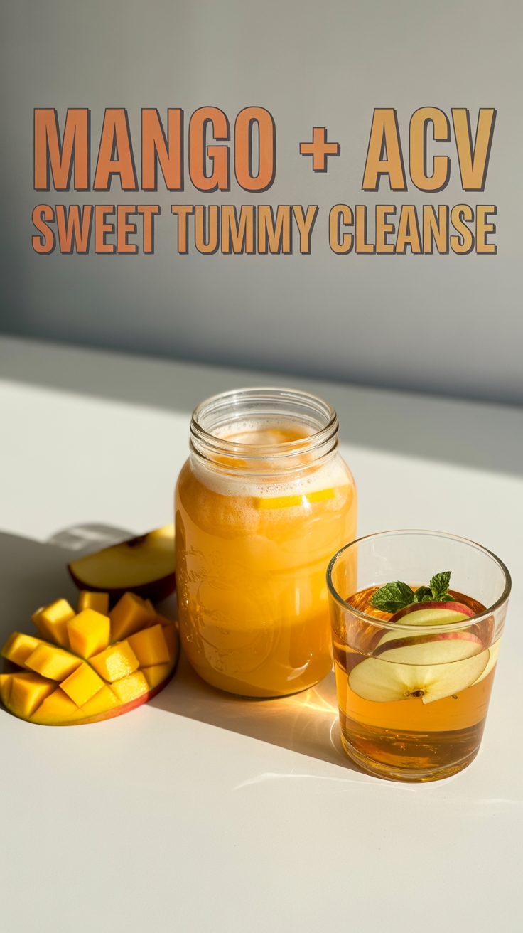 mango and acv cleanse
