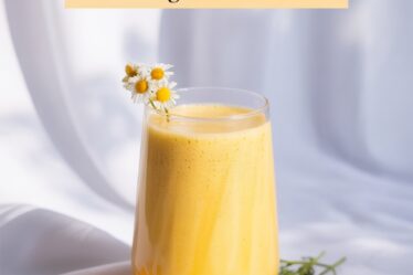mango chamomile soothing drink