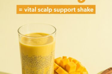 mango chia seed shake